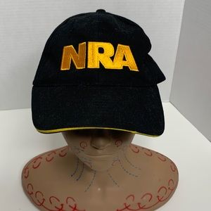 NRA | Black Yellow Lettering Cap | Protect Gun Rights | America